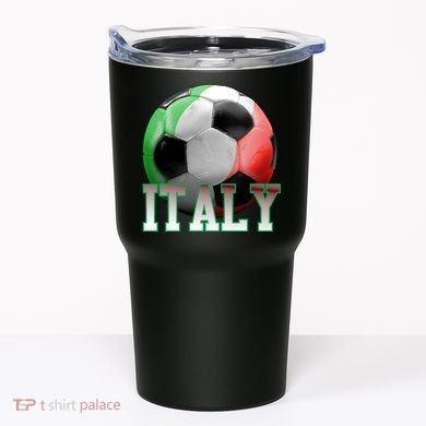Italy Soccer Logo Tumbler