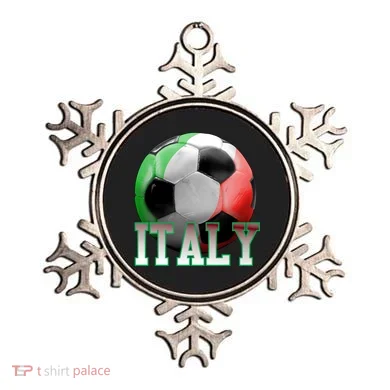Italy Soccer Logo Ornament