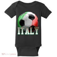 Italy Soccer Logo Baby Bodysuit thumb 0