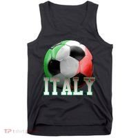Italy Soccer Logo Tank Top thumb 0