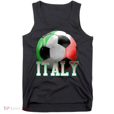 Italy Soccer Logo Tank Top