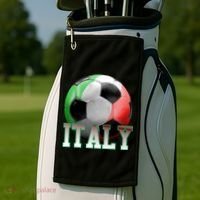 Italy Soccer Logo Golf Towel thumb 2