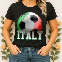 Italy Soccer Logo Women's T-Shirt thumb 2