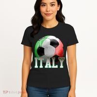 Italy Soccer Logo Women's T-Shirt thumb 4