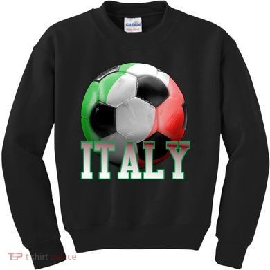Italy Soccer Logo Kids Sweatshirt