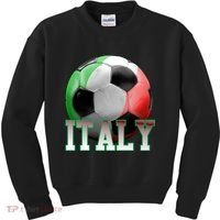 Italy Soccer Logo Kids Sweatshirt thumb 0