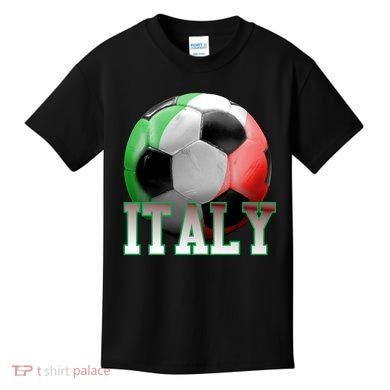 Italy Soccer Logo Kids T-Shirt