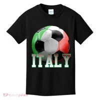 Italy Soccer Logo Kids T-Shirt thumb 0