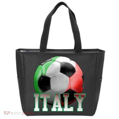 Italy Soccer Logo Tote Bag