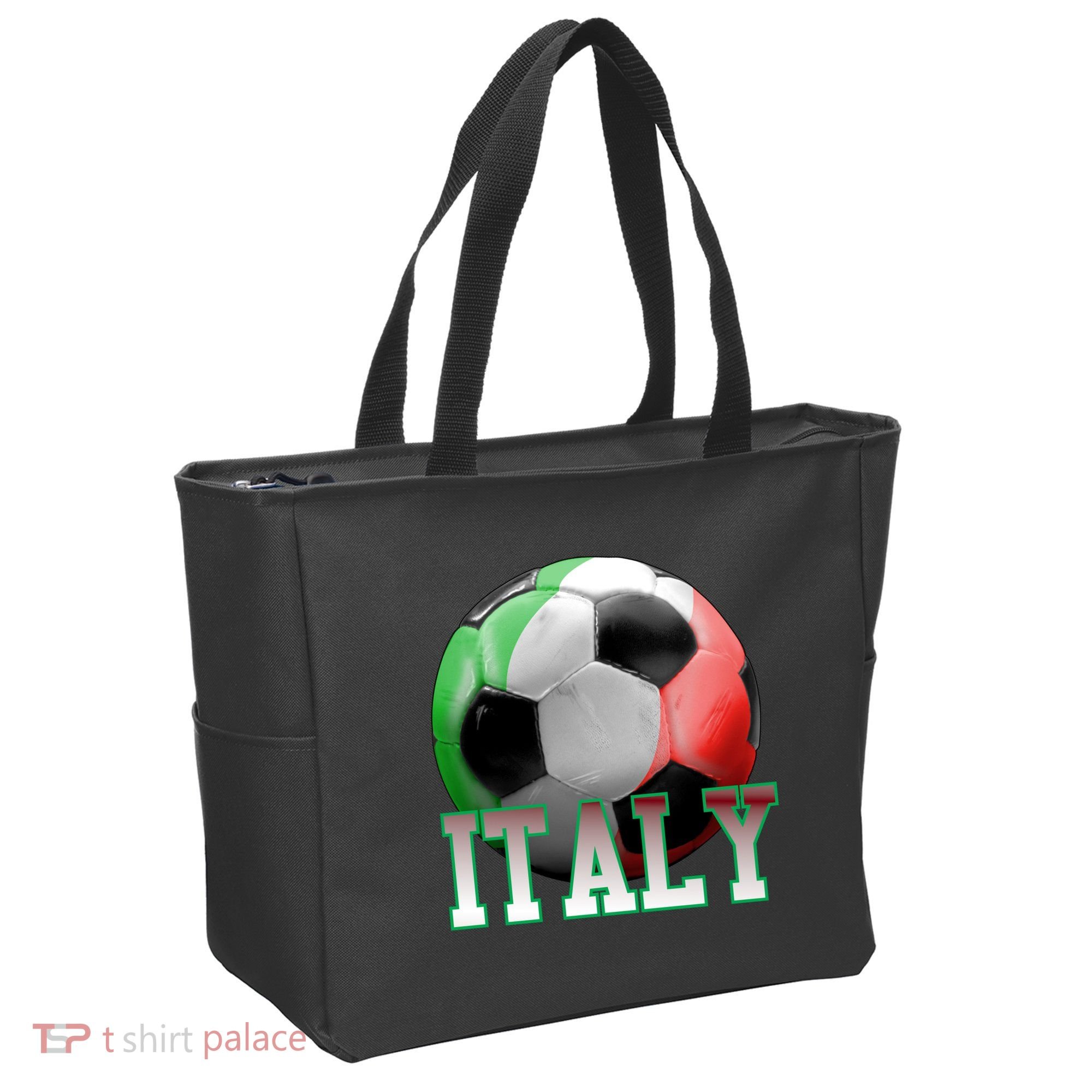 Italy Soccer Logo Tote Bag
