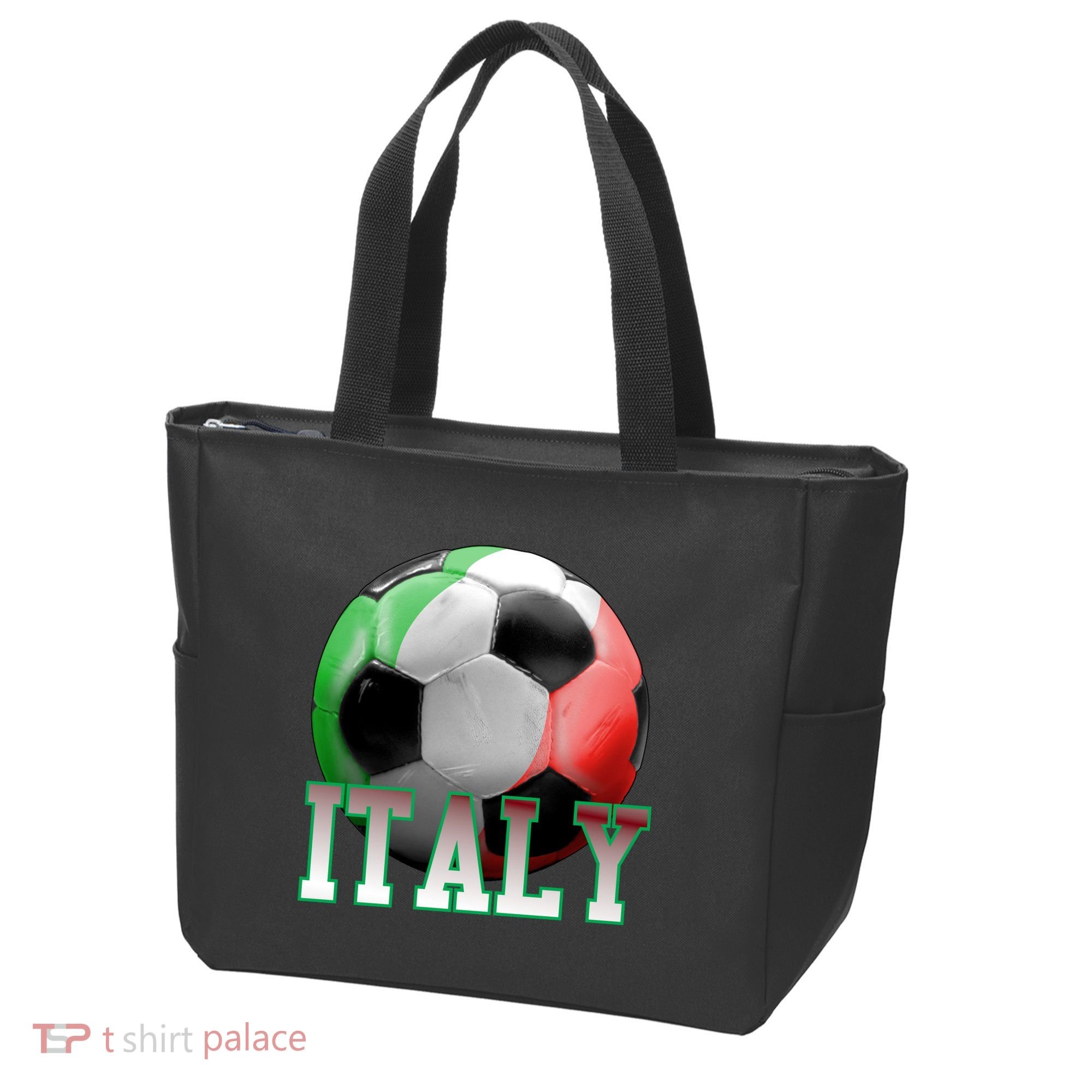 Italy Soccer Logo Tote Bag