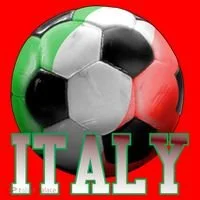 Italy Soccer Logo Santa Hat thumb 1