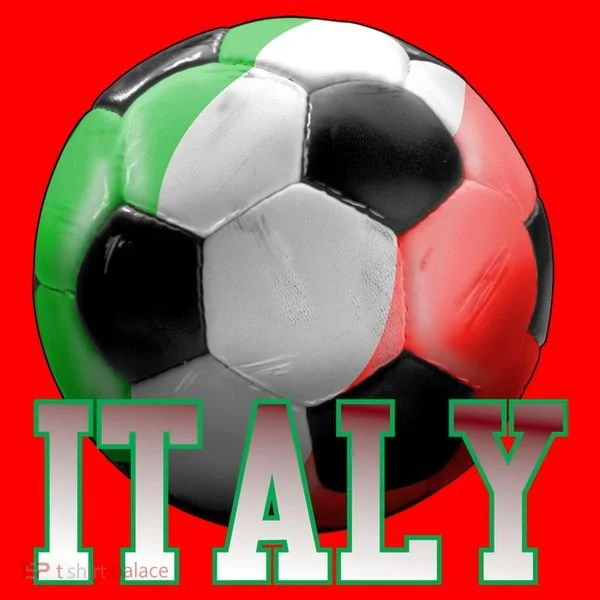 Italy Soccer Logo Santa Hat