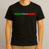 Italy Soccer Strip Logo Euro Italia T-Shirt thumb 3