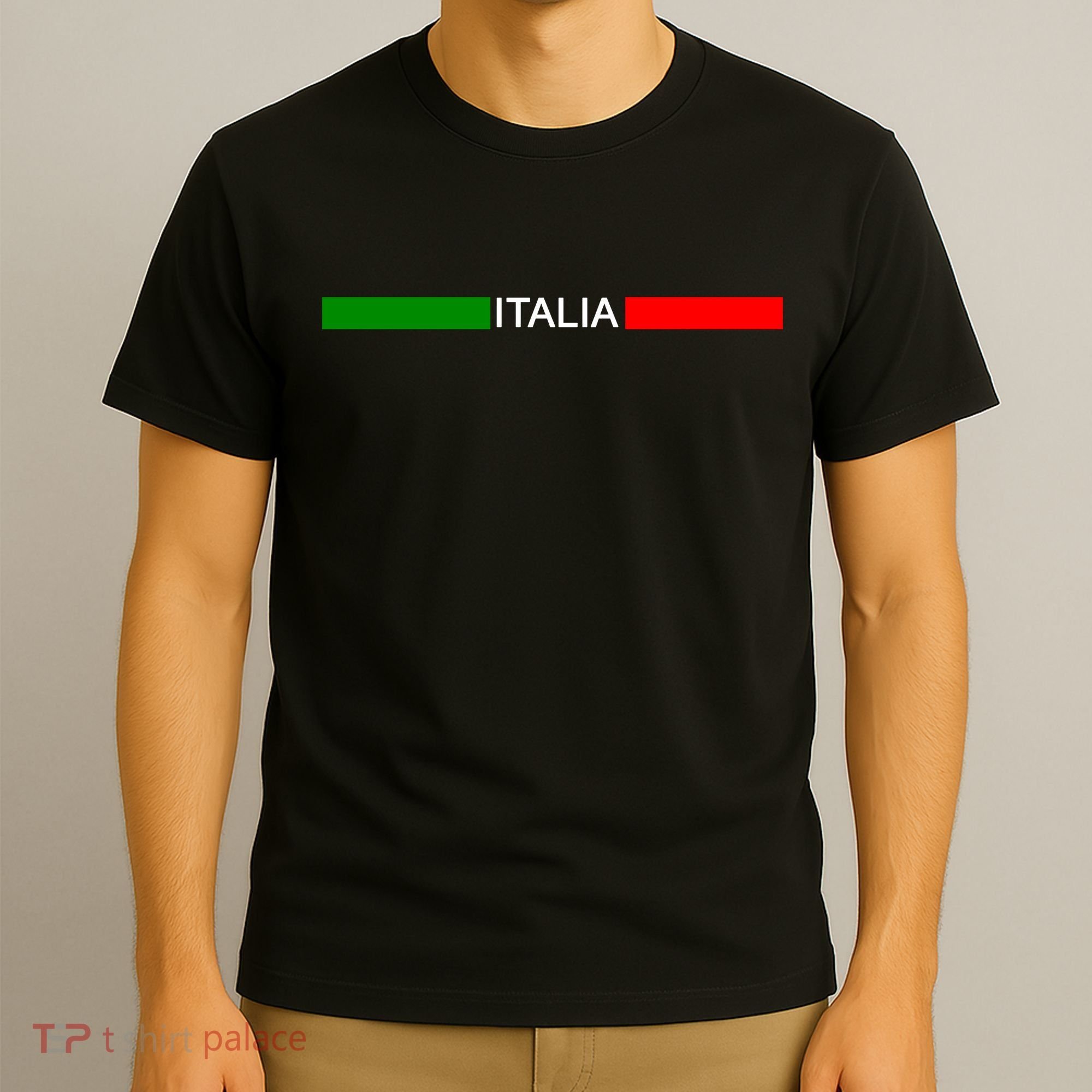 Italy Soccer Strip Logo Euro Italia T-Shirt
