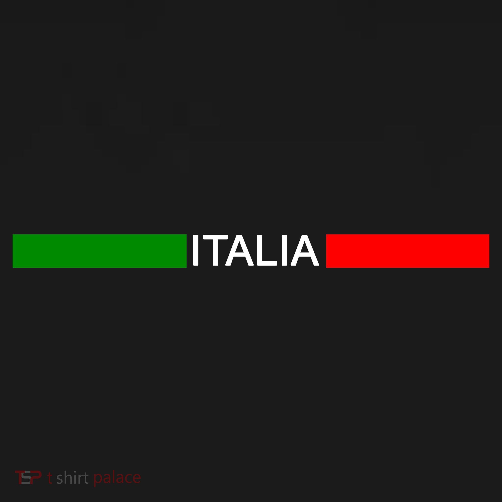 Italy Soccer Strip Logo Euro Italia T-Shirt