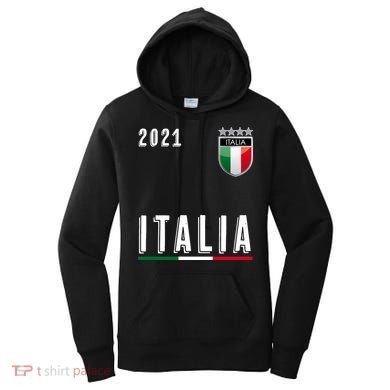 Italy Soccer Team Jersey Italia Flag Women's Hoodie