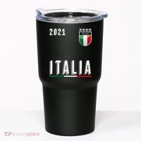 Italy Soccer Team Jersey Italia Flag Tumbler thumb 0