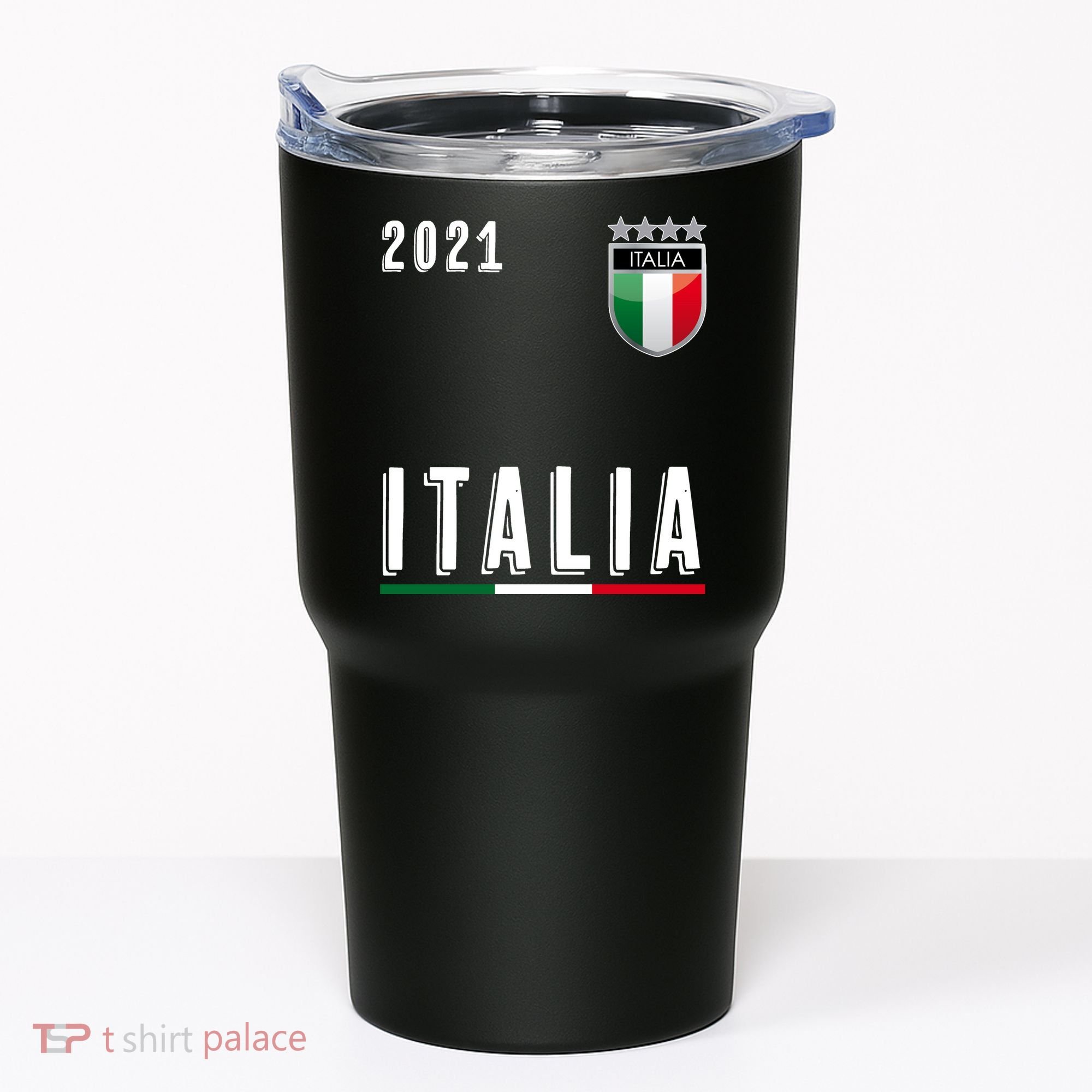 Italy Soccer Team Jersey Italia Flag Tumbler