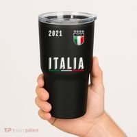 Italy Soccer Team Jersey Italia Flag Tumbler thumb 2