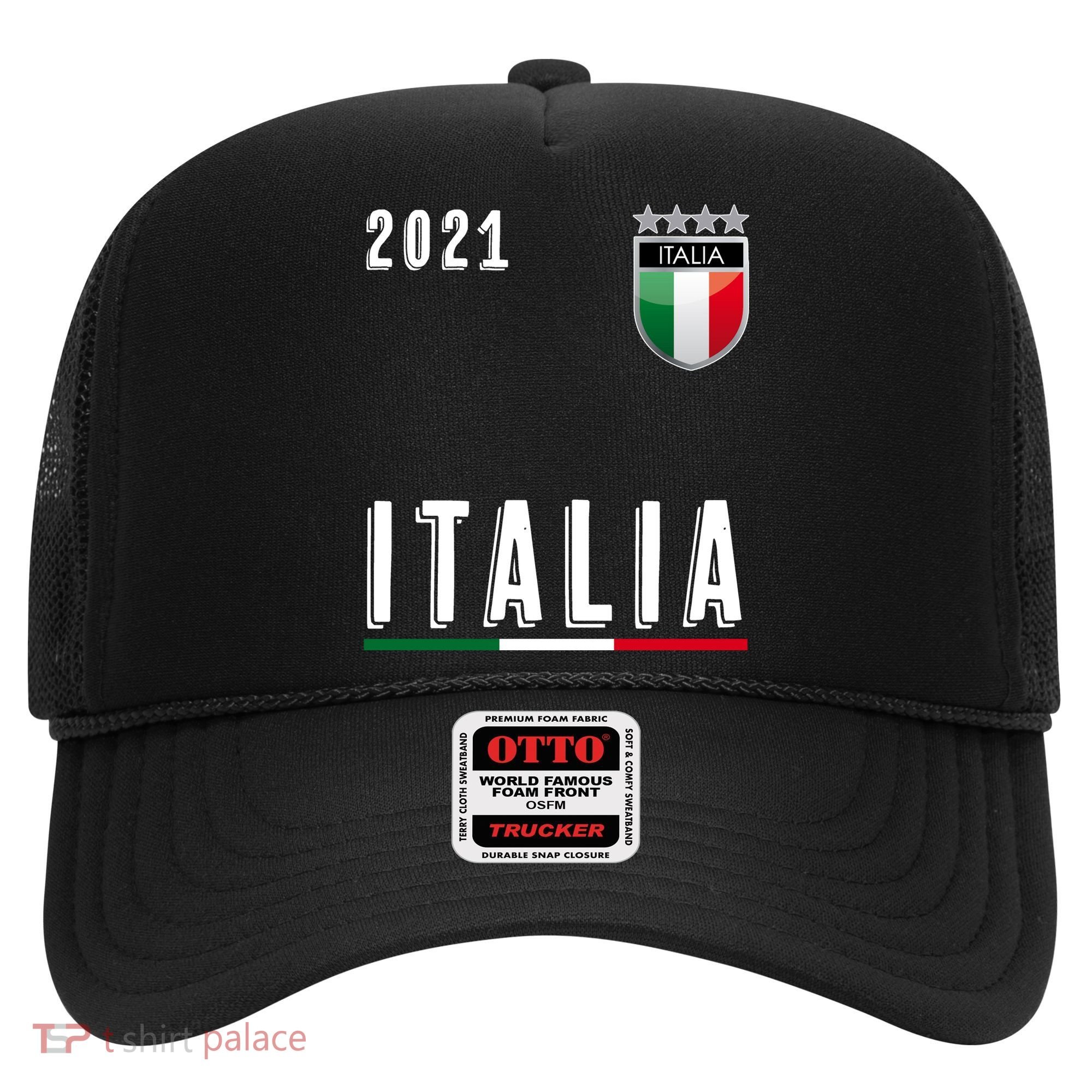 Italy Soccer Team Jersey Italia Flag Hat