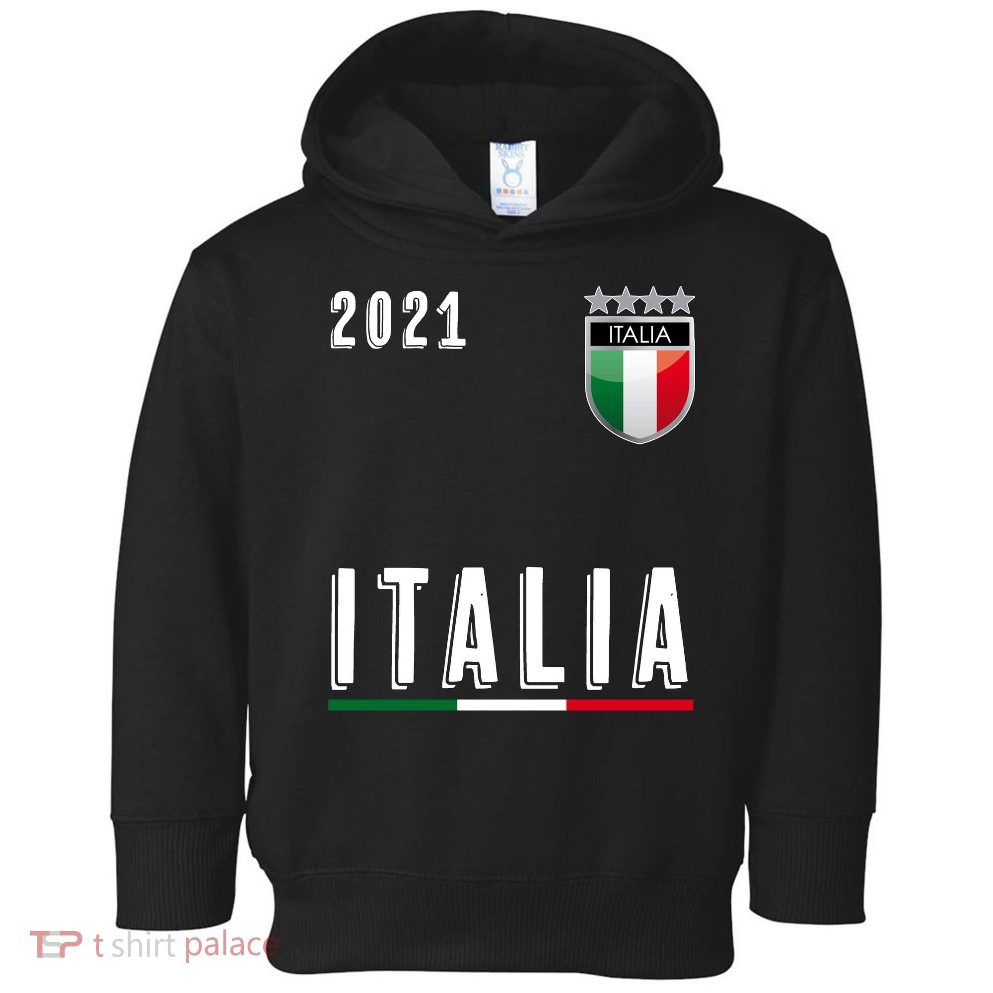 Italy Soccer Team Jersey Italia Flag Toddler Hoodie