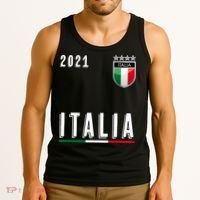 Italy Soccer Team Jersey Italia Flag Tank Top thumb 3