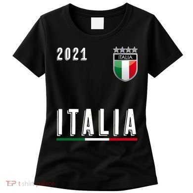 Italy Soccer Team Jersey Italia Flag Women's T-Shirt