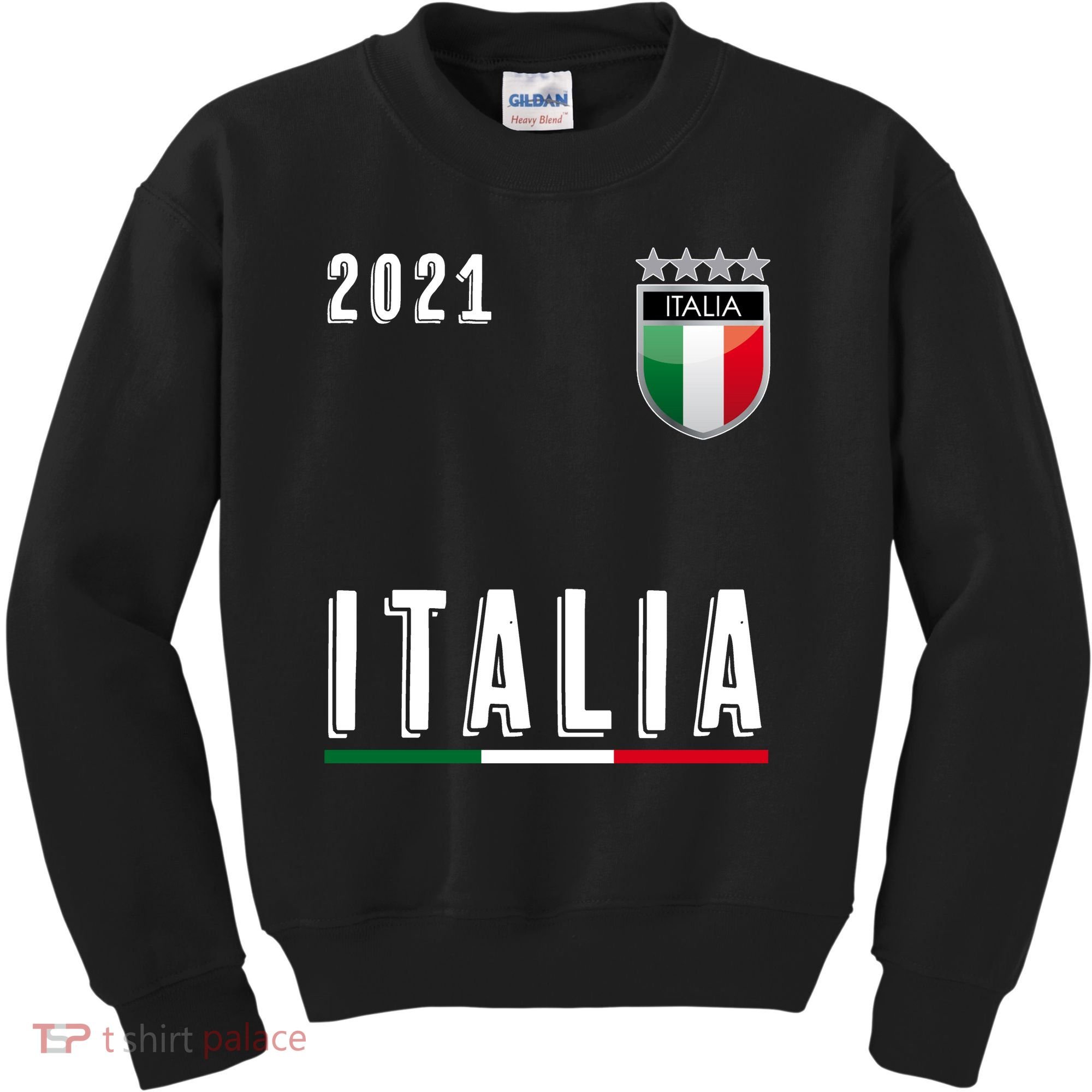 Italy Soccer Team Jersey Italia Flag Kids Sweatshirt