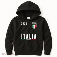 Italy Soccer Team Jersey Italia Flag Kids Hoodie thumb 0