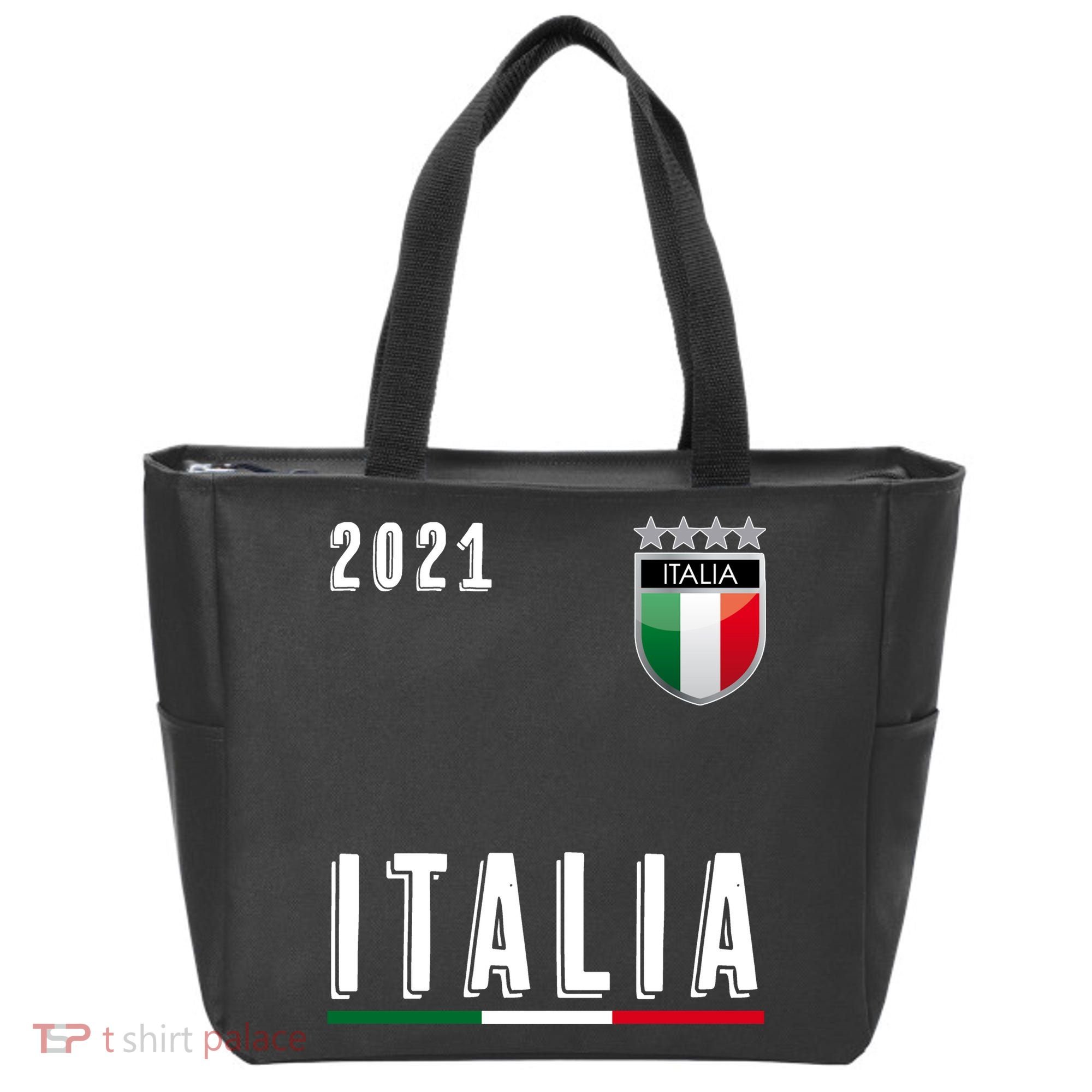 Italy Soccer Team Jersey Italia Flag Tote Bag