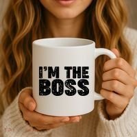 Im The Boss Coffee Mug thumb 3