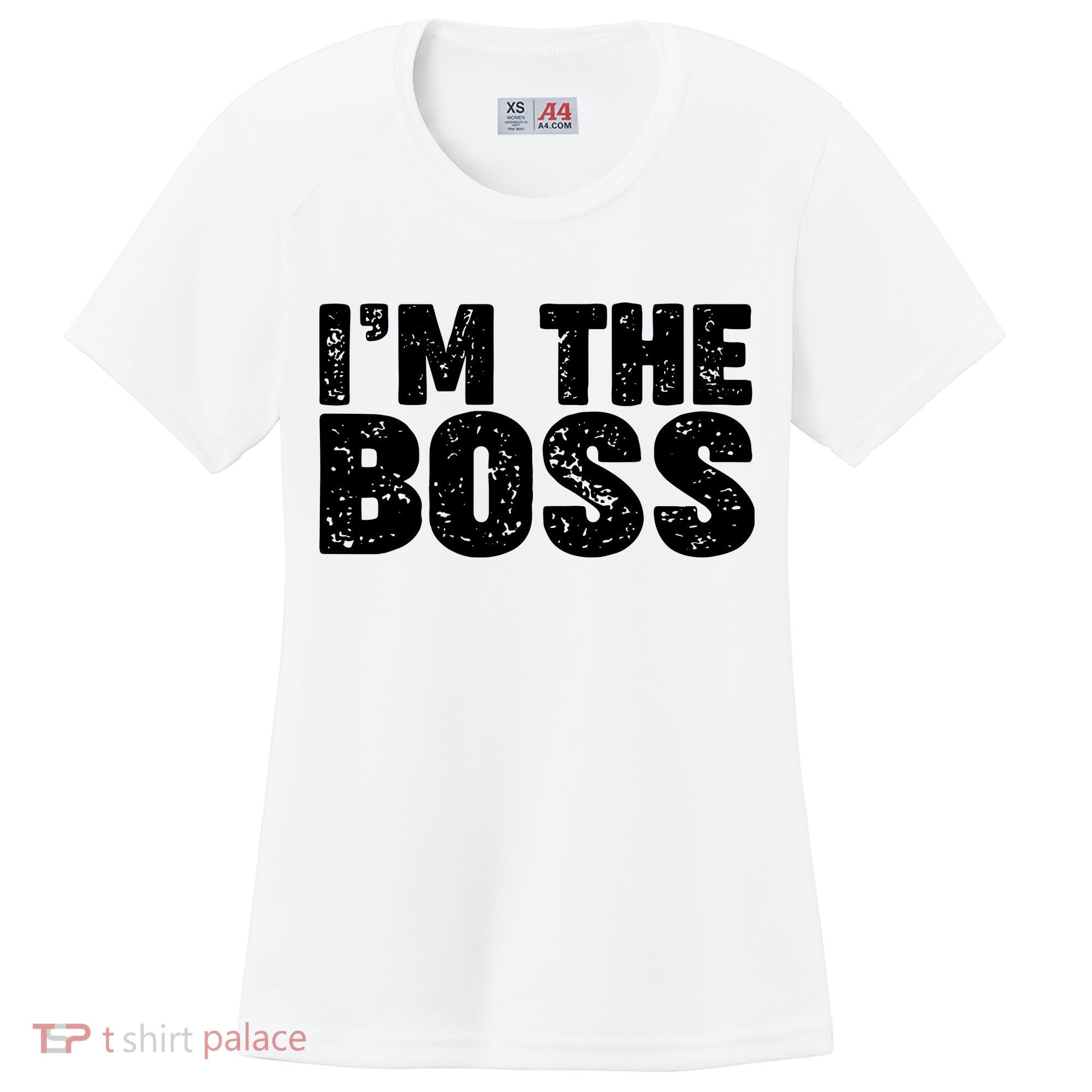Im The Boss Women's Cooling Performance Crew T-Shirt