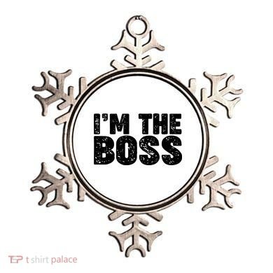 Im The Boss Ornament