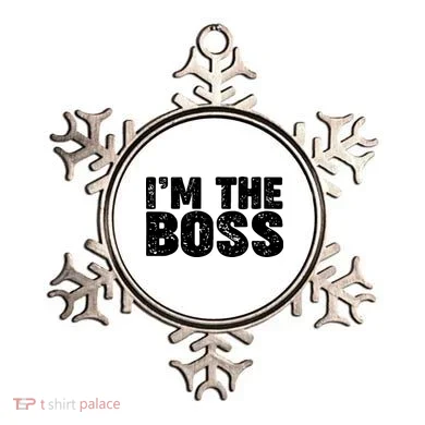 Im The Boss Ornament