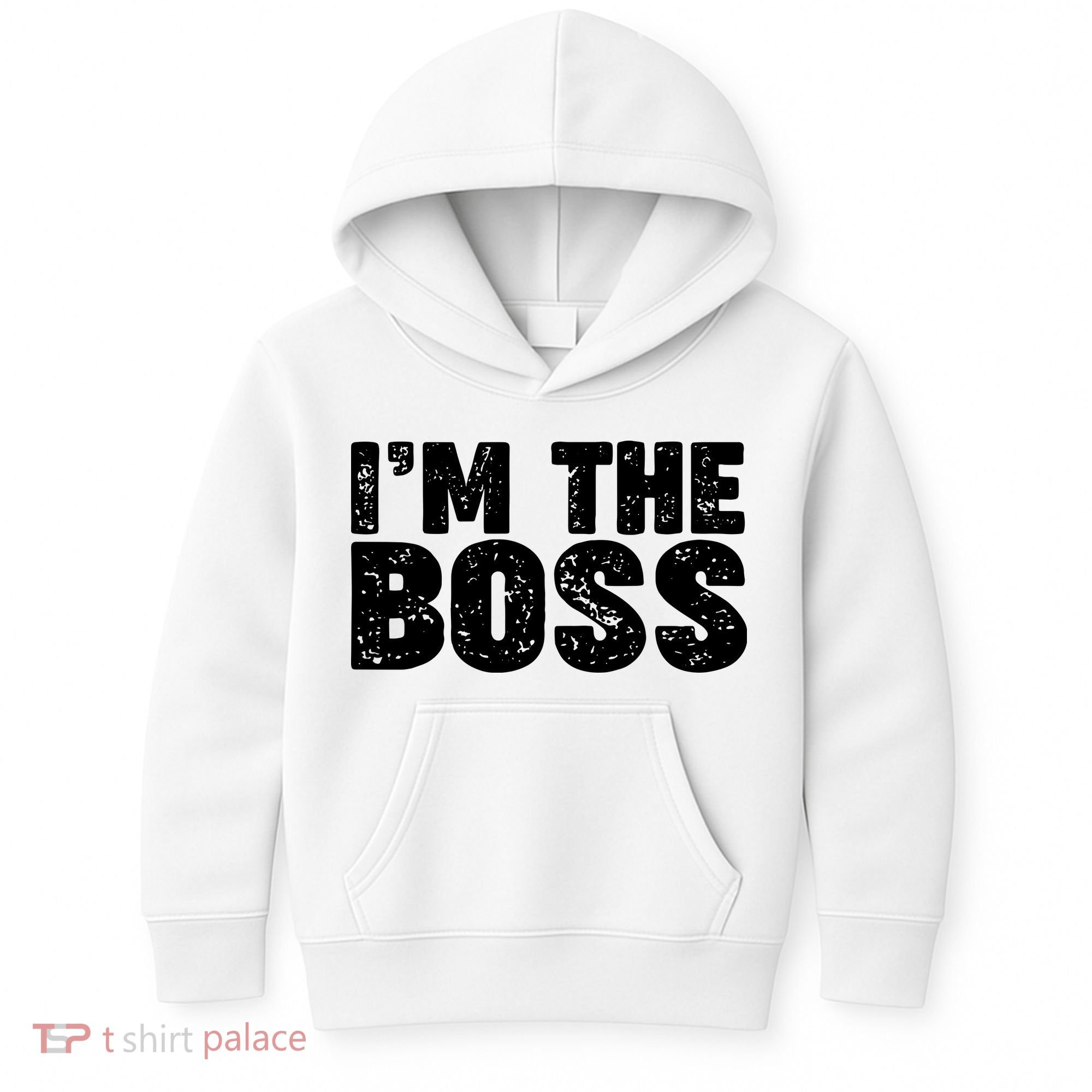 Im The Boss Kids Hoodie