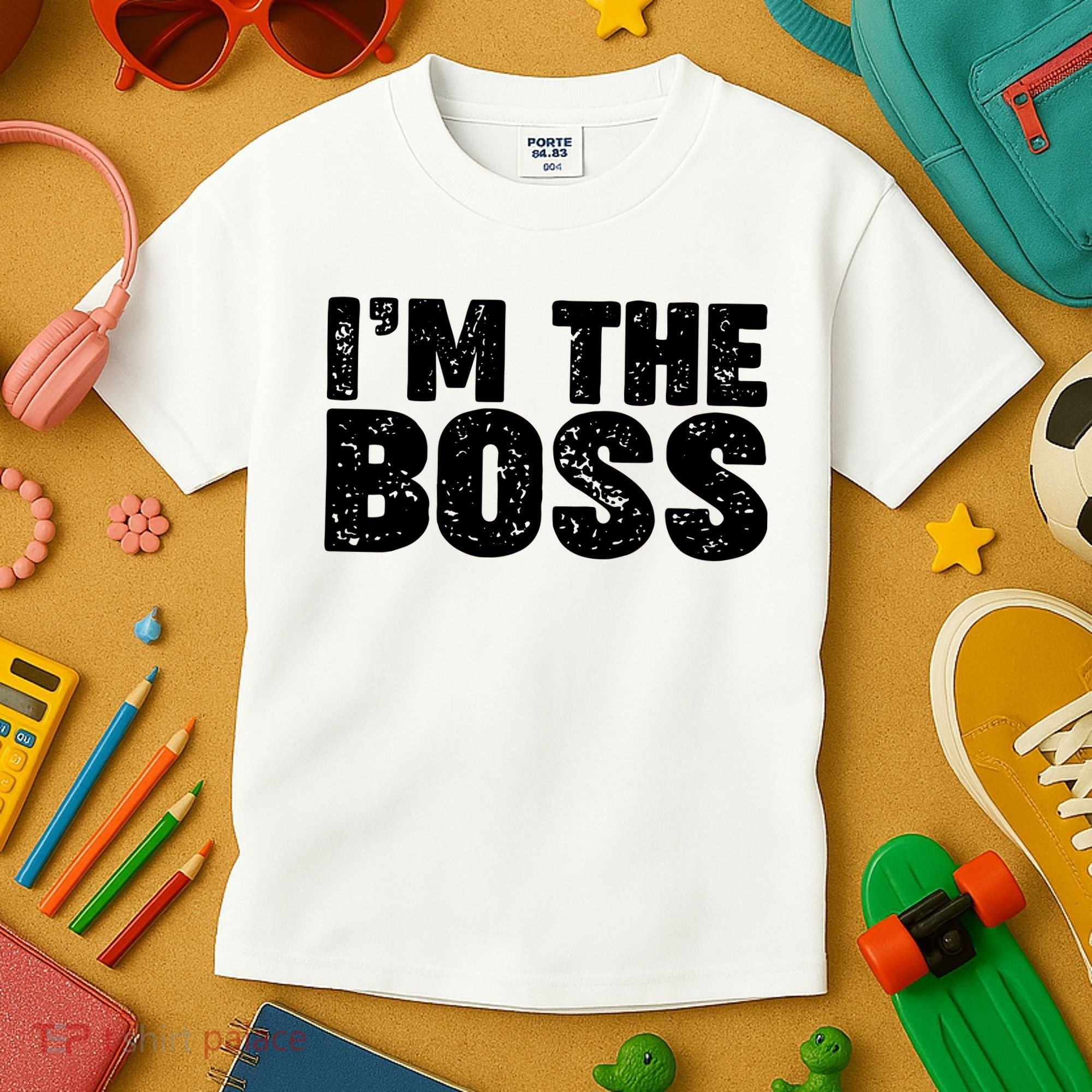 Im The Boss Kids T-Shirt