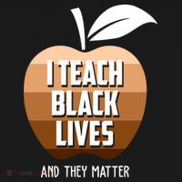I Teach Black Lives And They Matter Ornament thumb 1
