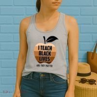I Teach Black Lives And They Matter Women's Tank Top thumb 2