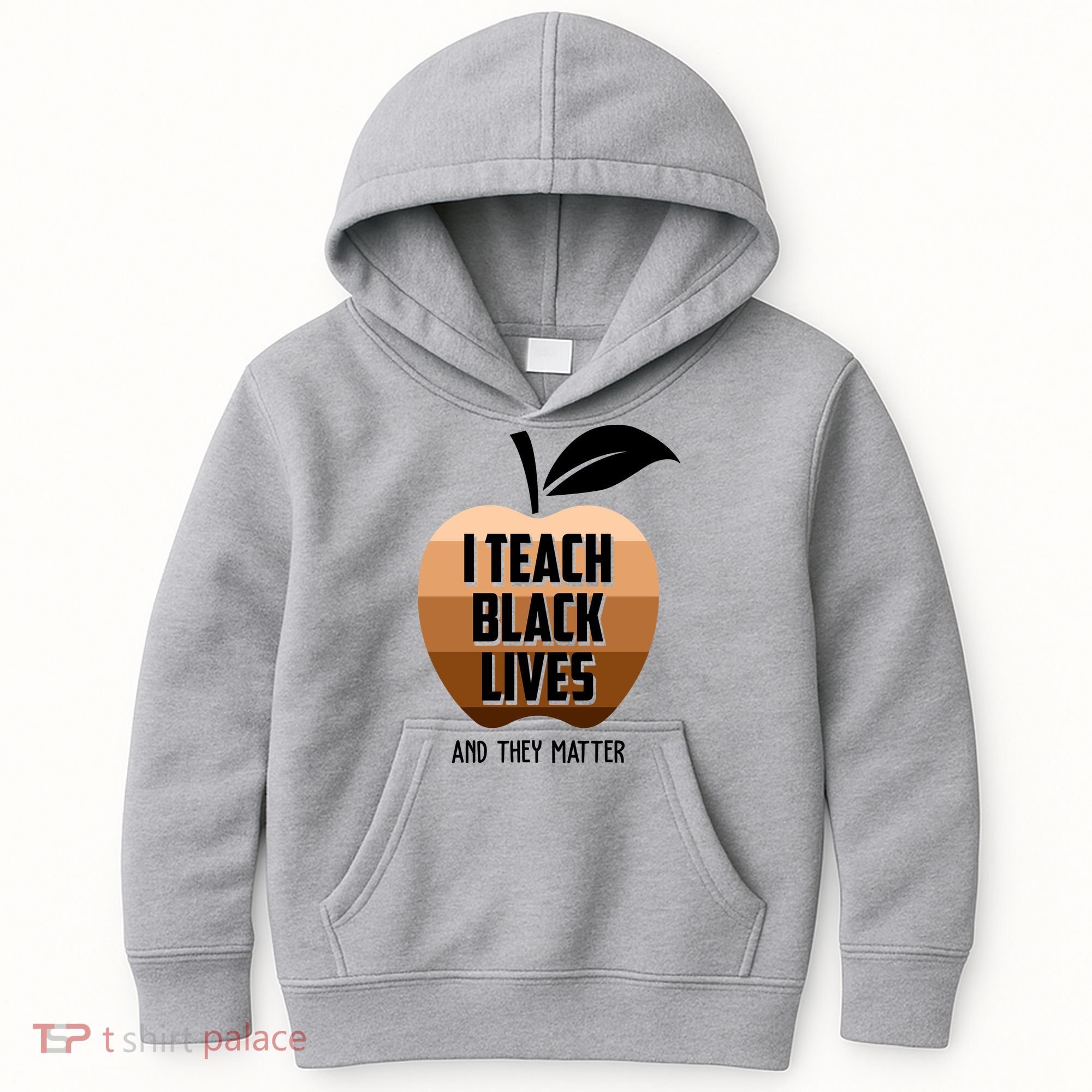 I Teach Black Lives And They Matter Kids Hoodie