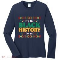 Its The Black History For Me African American Women's Long Sleeve Shirt thumb 0