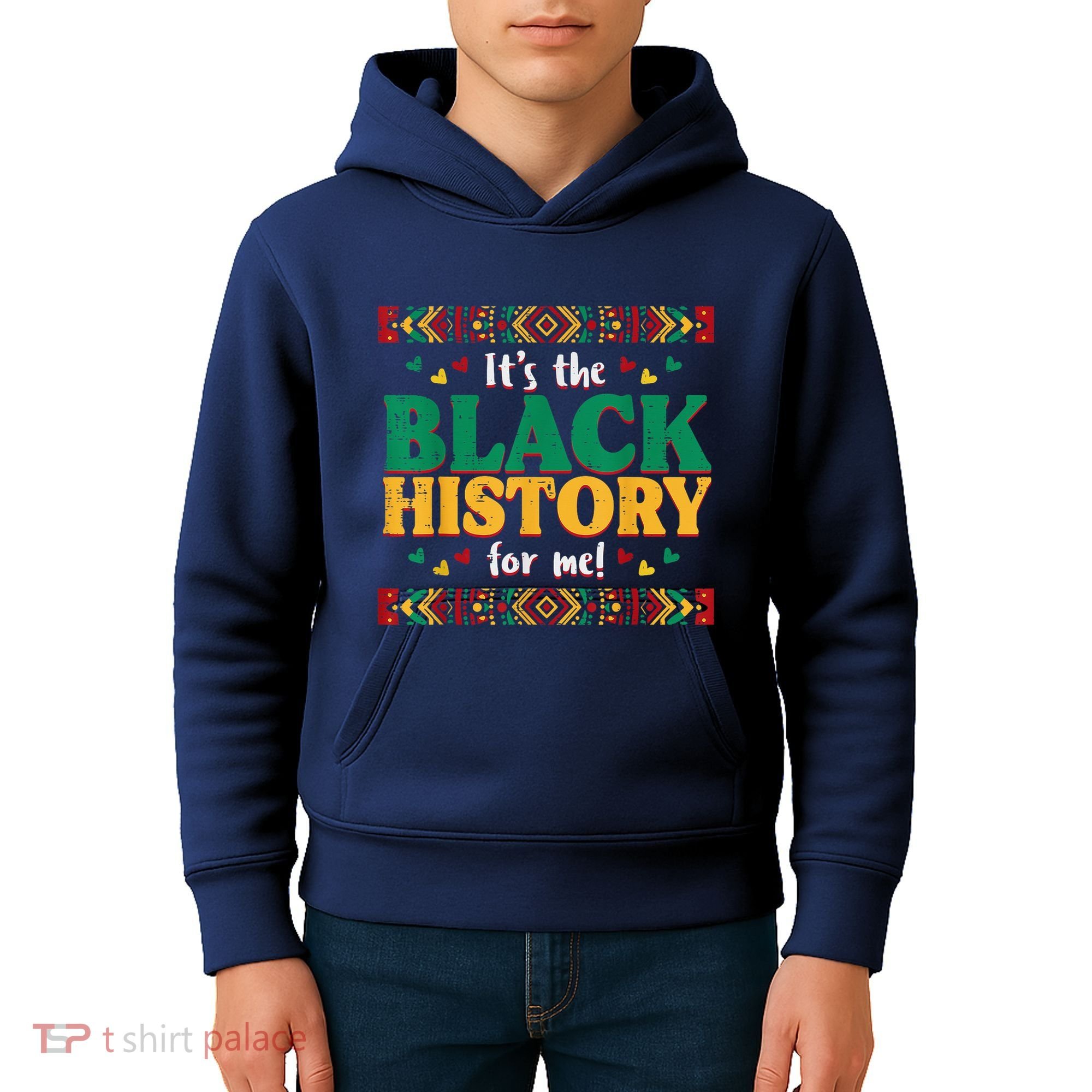 Its The Black History For Me African American Kids Hoodie