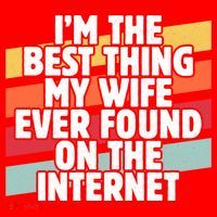 I'm The Best Thing My Wife Ever Found On Internet Dad Joke Gift Santa Hat thumb 1