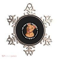 I'm Too Busy Raising A Pitbull Ornament thumb 0