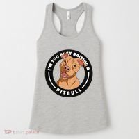 I'm Too Busy Raising A Pitbull Women's Tank Top thumb 0