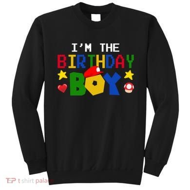 Im The Birthday Boy Game Gaming Gift Sweatshirt