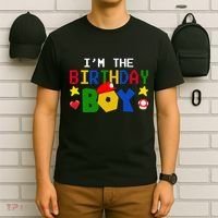 Im The Birthday Boy Game Gaming Gift T-Shirt thumb 6