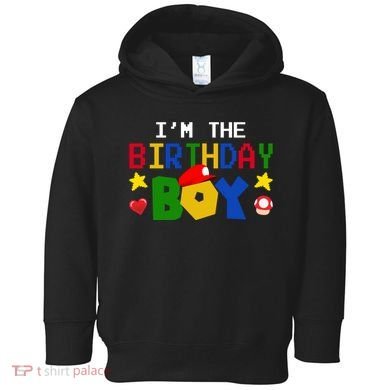 Im The Birthday Boy Game Gaming Gift Toddler Hoodie