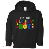 Im The Birthday Boy Game Gaming Gift Toddler Hoodie thumb 0