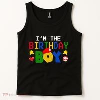 Im The Birthday Boy Game Gaming Gift Tank Top thumb 2